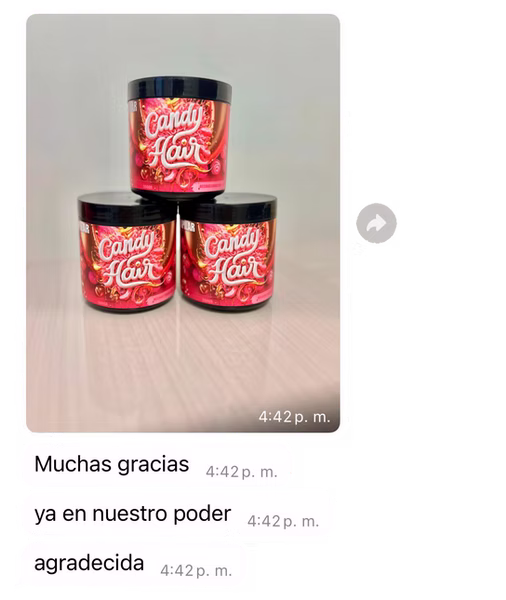 Conversación de WhatsApp con cliente