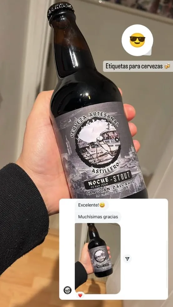 Etiquetas para cerveza artesanal Astillero